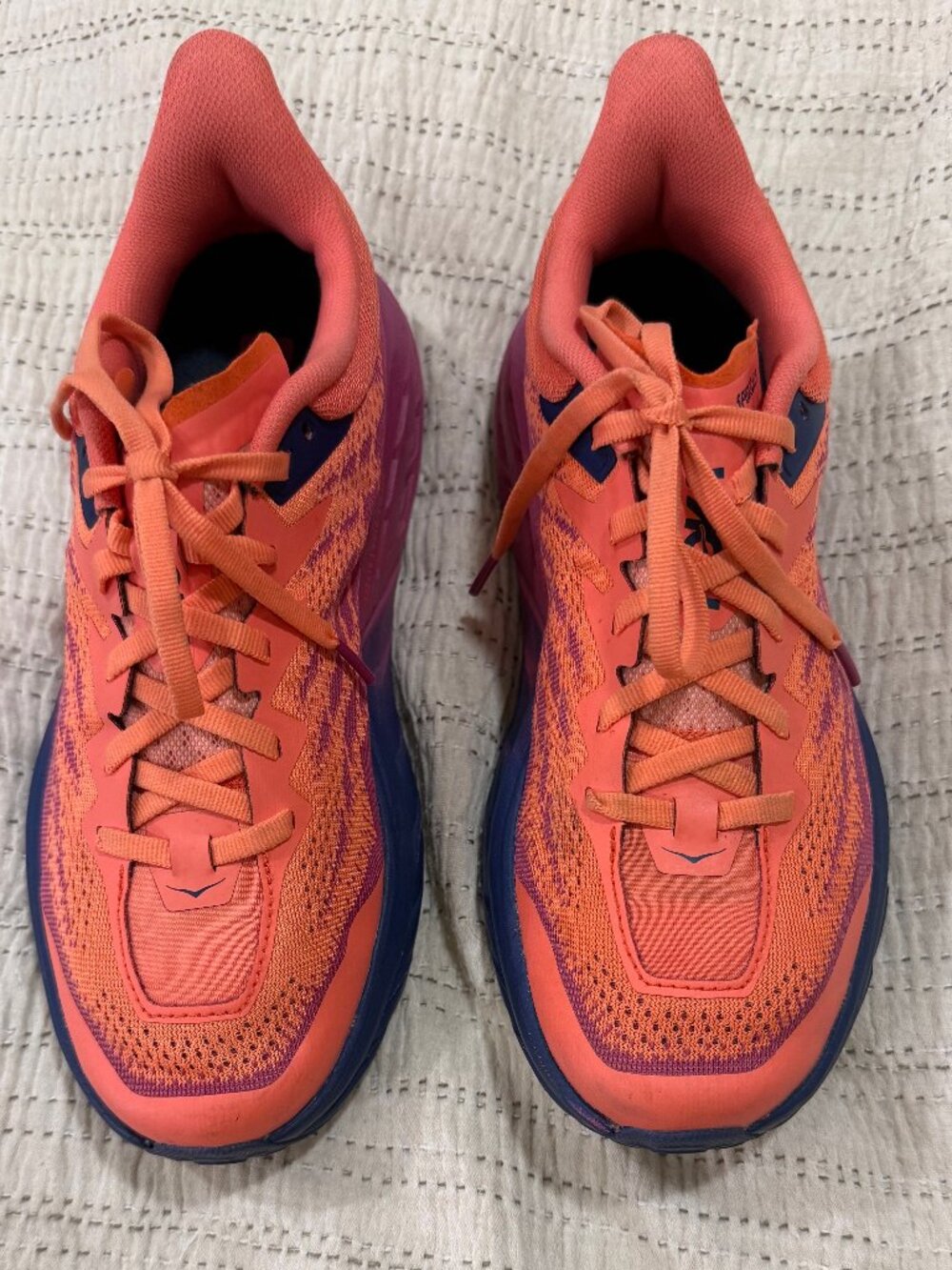 Hoka Speedgoat 5 Festival Fuchsia/Camella Women Size 8B Trail Off-Road Running